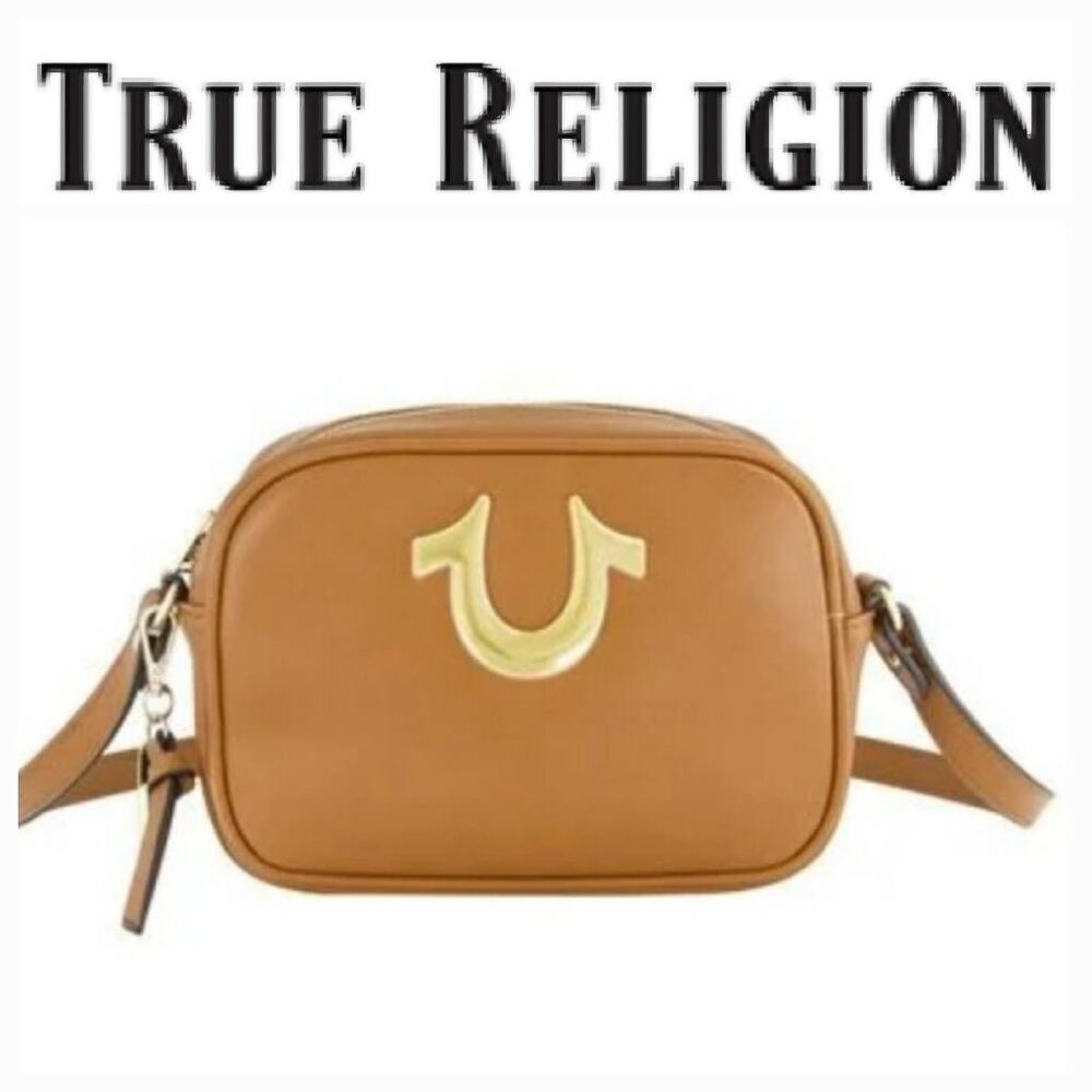 True Religion Horseshoe Logo Camera Bag